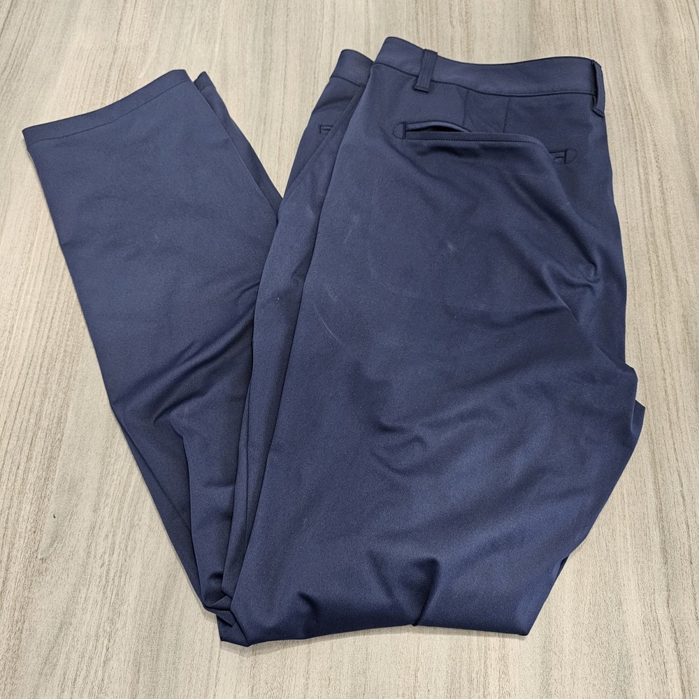 Rhone‎ Commuter Pants Mens 38x33 Navy Performance Stretch Chino Golf Travel Slim